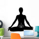 Padmasana Yoga Posizione Del Wall Mural
