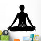 Padmasana Yoga Posizione Del Wall Mural