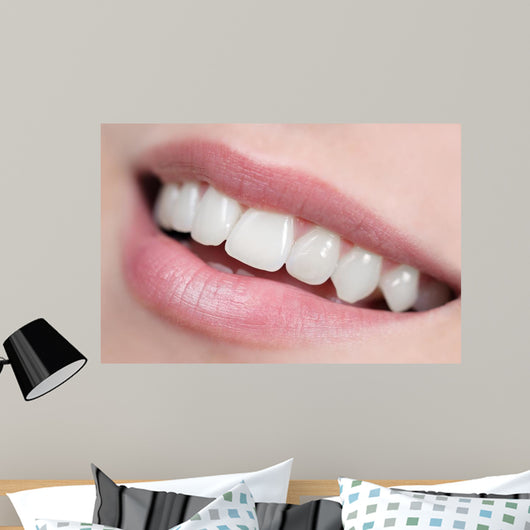 Up White Shiny and Wall Mural