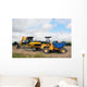 Digger and Dumper Truck Wall Decal