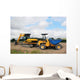 Digger and Dumper Truck Wall Decal