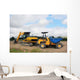 Digger and Dumper Truck Wall Decal