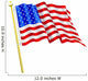 Usa Flag Wall Decal