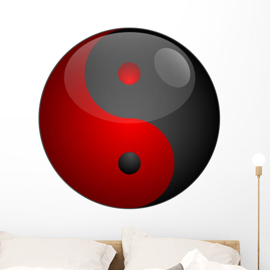 YinYan Wall Decal