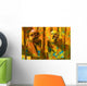 Two Paintball Sport Masks Wall Mural