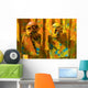 Two Paintball Sport Masks Wall Mural