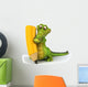 Crocodile and Pencil Wall Decal