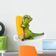 Crocodile and Pencil Wall Decal