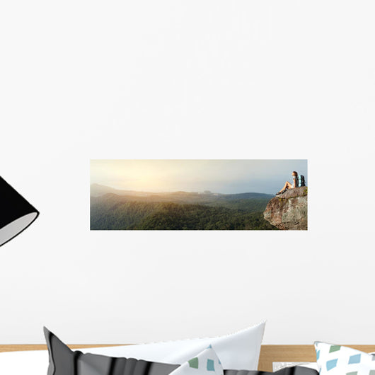 Backpacker Wall Mural