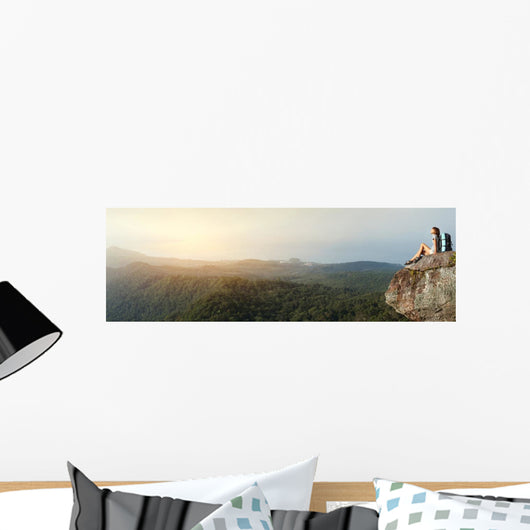 Backpacker Wall Mural