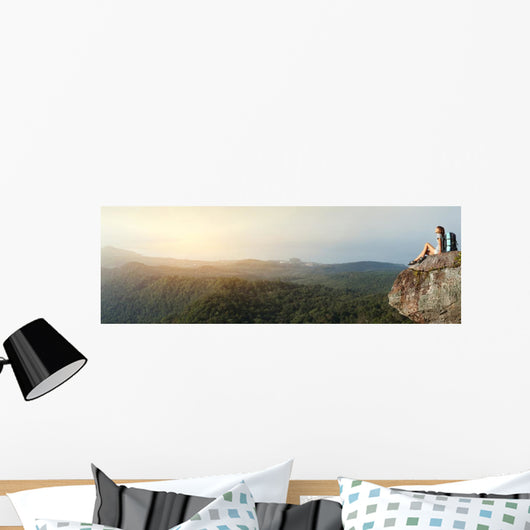 Backpacker Wall Mural