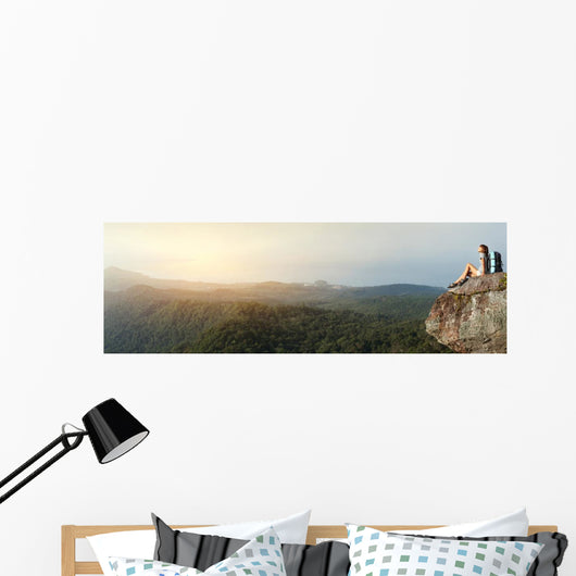 Backpacker Wall Mural