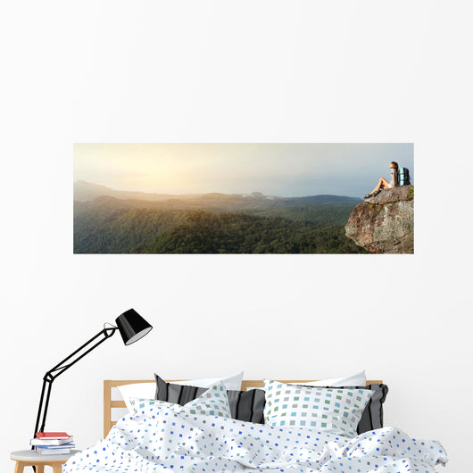 Backpacker Wall Mural