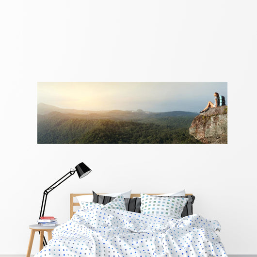 Backpacker Wall Mural