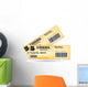 Movie Ticket Cinema Wall Decal