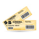 Movie Ticket Cinema Wall Decal