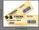 Movie Ticket Cinema Wall Decal