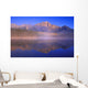 Patricia Lake, Pyramid Mountain, Jasper National Park, Alberta, Canada Wall Mural
