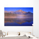 Patricia Lake, Pyramid Mountain, Jasper National Park, Alberta, Canada Wall Mural