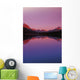 Maligne Lake And Mountains At Dusk Jasper National Park Alberta Canada Wall Mural
