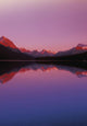 Maligne Lake And Mountains At Dusk Jasper National Park Alberta Canada Wall Mural