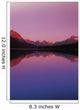 Maligne Lake And Mountains At Dusk Jasper National Park Alberta Canada Wall Mural
