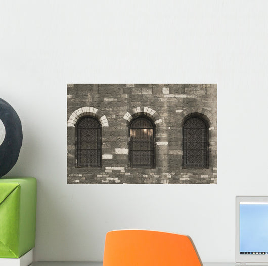 Prague Church Facade Wall Decal