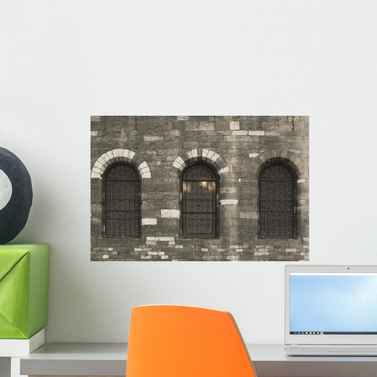 Prague Church Facade Wall Decal