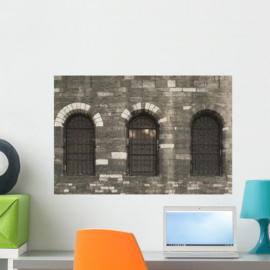 Prague Church Facade Wall Decal