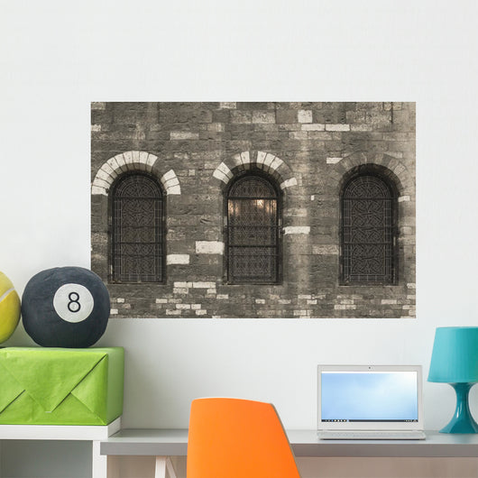Prague Church Facade Wall Decal