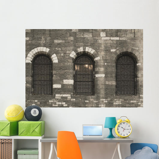 Prague Church Facade Wall Decal