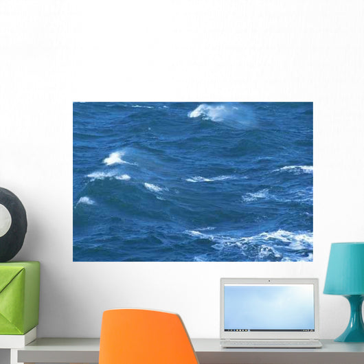 Waves Wall Decal Design 1