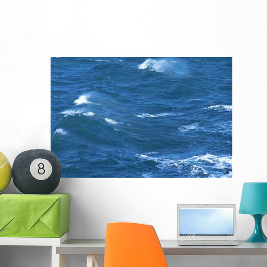 Waves Wall Decal Design 1