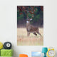 White-tailed Deer Buck Rut Wall Mural