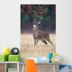 White-tailed Deer Buck Rut Wall Mural