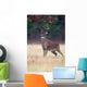 White-tailed Deer Buck Rut Wall Mural