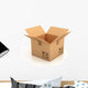 Open Empty Cardboard Box Wall Decal
