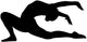 Artistic Gymnastics Black Icon