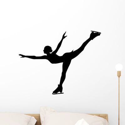Icon Girl Skating Ice shown on a wall