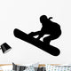 Icon Girl Snowboard Wall Mural