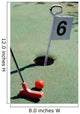 mini golf Wall Mural