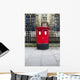 Traditional British Post Box Wall Mural