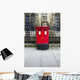 Traditional British Post Box Wall Mural