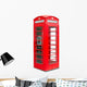 Traditional British Public Phonebox Wall Mural