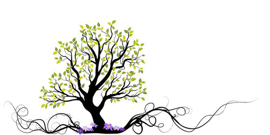 Green Vector Tree with