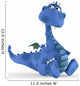 Baby Dino Blue Dragon Wall Decal