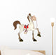 Horse Cartoon Happy Walking