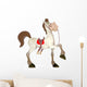 Horse Cartoon Happy Walking