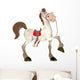 Horse Cartoon Happy Walking