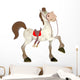 Horse Cartoon Happy Walking